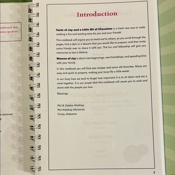 Taste of Joy Cook Book - Picture 6 of 7